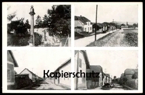 ALTE POSTKARTE RADIM U KOLINA TSCHECHISCHE REPUBLIK Ceska boží muka z místního červeného Ansichtskarte AK postcard cpa