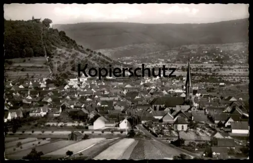 ÄLTERE POSTKARTE GROSSHEUBACH MIT KLOSTER ENGELBERG Friedhof Kirche Ansichtskarte postcard cpa