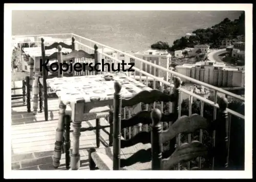 ALTE POSTKARTE HOTEL MERCEDES CALA MAYOR MEERBLICK MALLORCA ISLAS BALEARES tarjeta postal postcard AK Ansichtskarte cpa