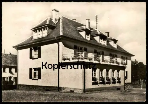 ÄLTERE POSTKARTE HOMBURG SANDDORF SAARLAND JUGENDHERBERGE cpa AK Ansichtskarte postcard