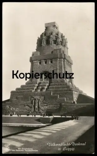 ALTE POSTKARTE LEIPZIG VÖLKERSCHLACHTDENKMAL OFFIZIELLER STEMPEL WEIHE 18.10.1913 Ansichtskarte AK cpa postcard