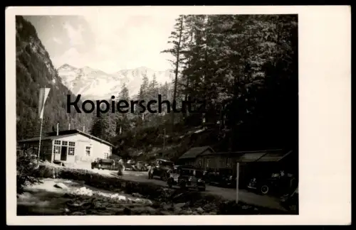 ALTE POSTKARTE RESTAURANT WAIDMANNSHEIL BÖCKSTEIN ANLAUFTAL Österreich Austria Bad Gastein cpa postcard AK Ansichtskarte