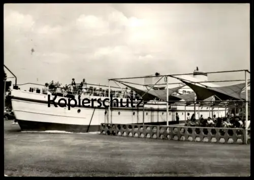 ALTE POSTKARTE NEUERHOLUNGSZENTRUM KULKWITZ M.S. LEIPZIG KONSUM-SCHIFFSGASTSTÄTTE MARKRANSTÄDT Ansichtskarte AK postcard