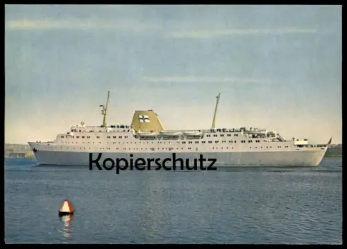 ÄLTERE POSTKARTE KRONPRINS HARALD IM KIELER HAFEN KIEL FÄHRE harbour ferry Schiff Motorschiff ship bateau Ansichtskarte