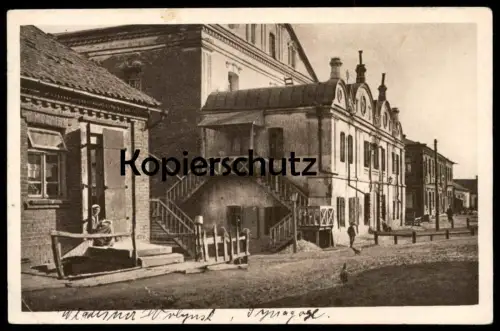 ALTE POSTKARTE WLADIMIR-WOLYNSK SYNAGOGE SYNAGOGUE JEW JEWISH JUDAICA JUDAIKA WOLODYMYR WOLYNKSYJ cpa postcard AK