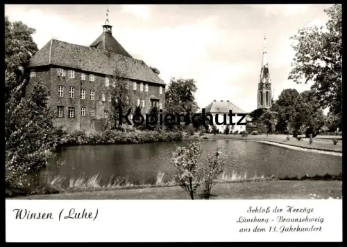 ÄLTERE POSTKARTE WINSEN AN DER LUHE SCHLOSS DER HERZÖGE castle chateau Ansichtskarte AK cpa postcard