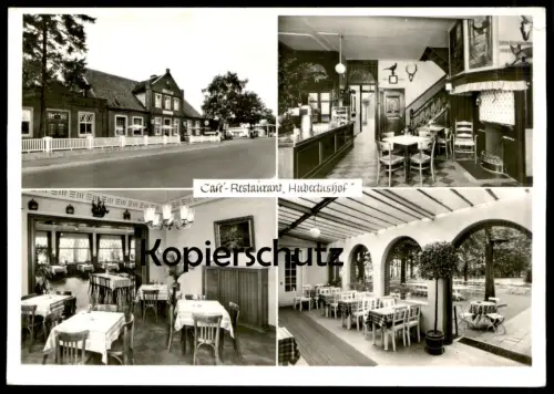 ALTE POSTKARTE MÜNSTER WESTFALEN HUBERTUSHOF HANDORF HUBERT KAVERMANN Ansichtskarte postcard cpa AK