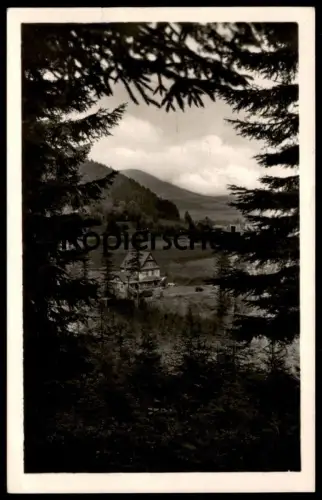 ALTE POSTKARTE HOTEL RAZTOKA POD RADHOSTEM TROJANOVICE Czech Republic Ceska Republika Ansichtskarte postcard cpa AK