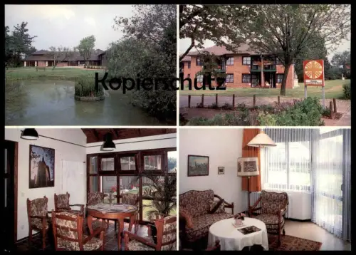 ÄLTERE POSTKARTE ALTENHEIM DECHANEIHOF ST. MARIEN WARENDORF 2 FRECKENHORST postcard cpa Ansichtskarte