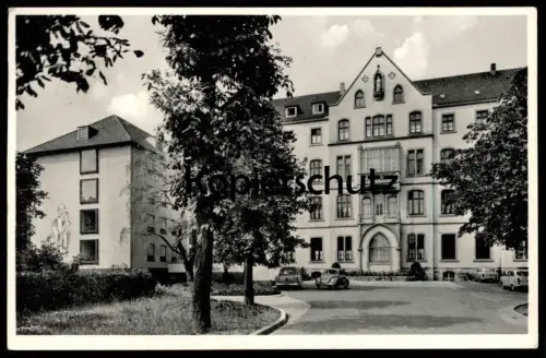 ALTE POSTKARTE PADERBORN ST. JOSEFS KRANKENHAUS Hospital Ansichtskarte postcard AK cpa
