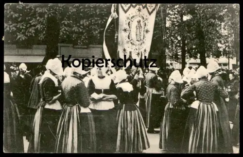 ALTE POSTKARTE KEVELAER 1909 VOLLENDAMMER PILGERINNEN Pilger Voldendam Nonnen Religion AK Ansichtskarte cpa postcard