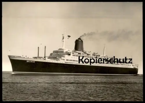 ÄLTERE POSTKARTE VIERSCHRAUBEN-TS BREMEN DAMPFER NORDDEUTSCHER LLYOD steam boat Ansichtskarte postcard cpa AK
