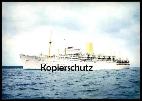 ÄLTERE POSTKARTE MS IBERIA KREUZFAHRTSCHIFF P & O Schiff Motorschiff ship bateau postcard cpa AK Ansichtskarte