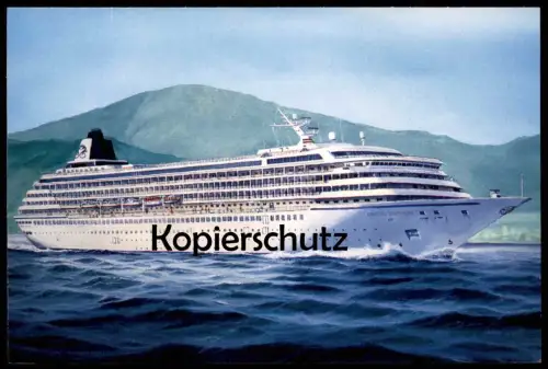 ÄLTERE POSTKARTE MS CRYSTAL SYMPHONY KREUZFAHRTSCHIFF CRYSTAL CRUISES BAHAMIAN REGISTRY Schiff ship AK cpa postcard