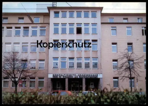 ÄLTERE POSTKARTE KÖLN DREIFALTIGKEITS KRANKENHAUS AACHENER STRASSE KLINIK FÜR ORTHOPÄDIE SPORTTRAUMATOLOGIE cpa postcard