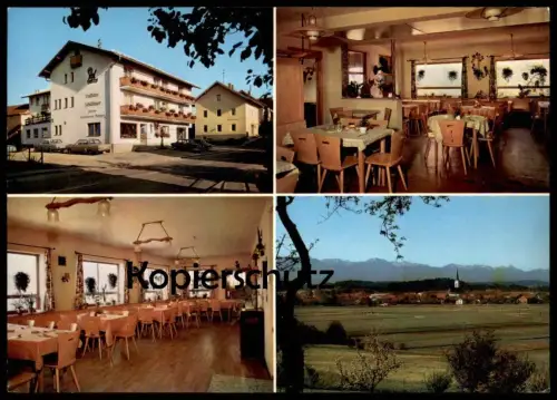 ÄLTERE POSTKARTE HAFLING GASTHOF PENSION SCHILDHAUER EIGENE METZGEREI FREMDENZIMMER KÜCHE postcard Ansichtskarte cpa AK