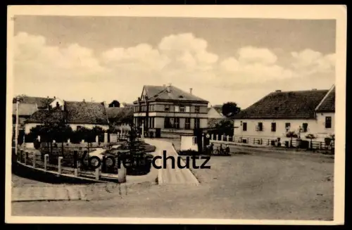 ALTE POSTKARTE ZLONICE NAMESTI RUDE ARMADY Ceska Tschechische Republik Ansichtskarte AK postcard cpa