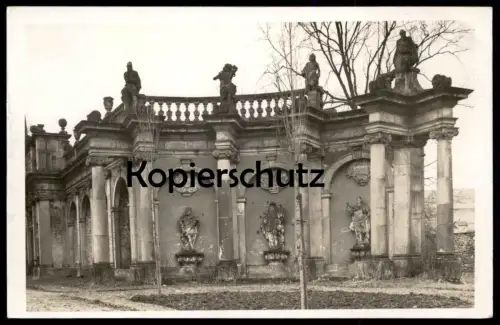ALTE POSTKARTE WEIKERSHEIM SCHLOSSGARTEN GARTEN PARK garden parc chateau castle postcard Ansichtskarte cpa AK