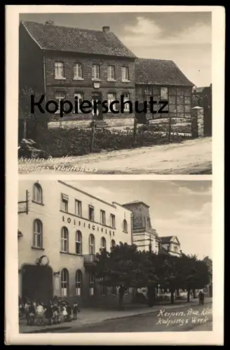 ALTE POSTKARTE KERPEN KOLPINGS WERK GEBURTSHAUS ADOLPH KOLPING Ansichtskarte AK cpa postcard