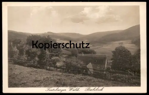 ALTE POSTKARTE BERLEBECK DETMOLD TEUTOBURGER WALD cpa postcard AK Ansichtskarte