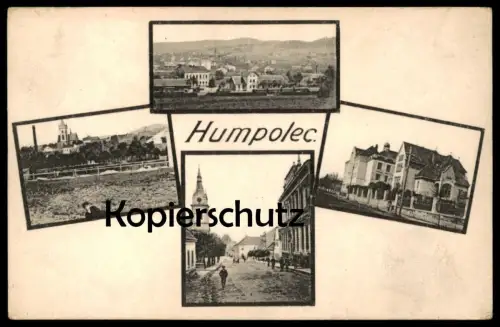ALTE POSTKARTE HUMPOLEC Ceska Tschechische Repubilk Czech republic Ansichtskarte postcard