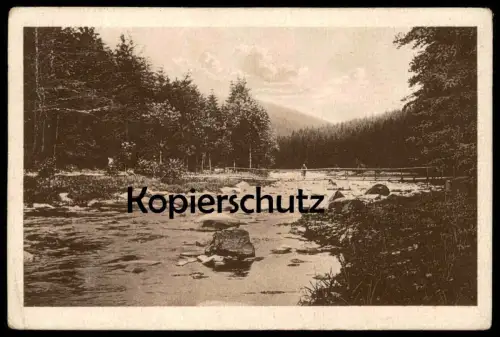 ALTE POSTKARTE KLASTEREC NAD ORLICI OSADA CIHAK PARTIE DIVOKE Ceska Tschechische Repubilk Czech republic postcard