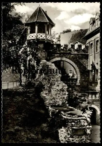 ÄLTERE POSTKARTE WIESBADEN RÖMERTOR Tor gate porte Stadttor AK Ansichtskarte cpa postcard