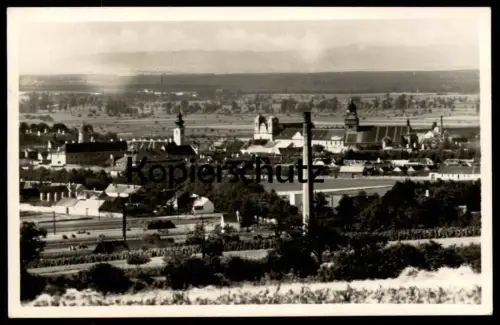 ALTE POSTKARTE SKALICA SCHORNSTEIN FABRIK KIRCHE Skalici Skalitz Slowakei Slovakia Slovensko cpa postcard Ansichtskarte