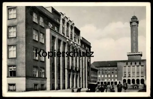 ALTE POSTKARTE MOR OSTRAVA PALAC BANSKE Ostrau Ceska Tschechische Repubilk Ansichtskarte postcard cpa AK