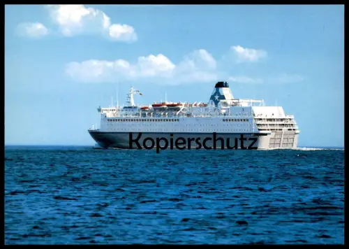 ÄLTERE POSTKARTE KRONPRINS HARALD AUF SEE FÄHRSCHIFF FÄHRE ferry Schiff Motorschiff ship bateau Ansichtskarte postcard