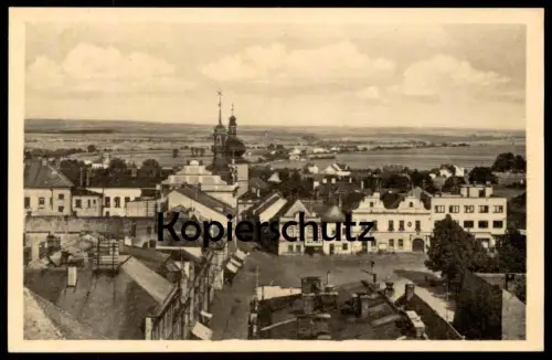 ALTE POSTKARTE VYSOKE MYTO MARKTPLATZ Tschechische Republik ceska republika czech republic postcard cpa Ansichtskarte AK