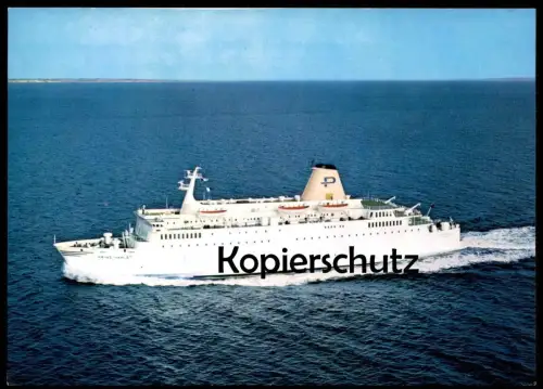 ÄLTERE POSTKARTE MS PRINZ HAMLET PRINZENLINIEN PASSAGIERFÄHRE Schiff Motorschiff ship postcard AK Ansichtskarte cpa