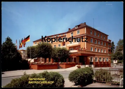 ÄLTERE POSTKARTE GALLSPACH FERIENCLUB GARTENHOTEL BAYRISCHER HOF HOTEL HEDY & WERNFRIED KOPF postcard cpa Ansichtskarte