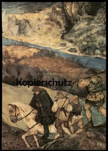 ÄLTERE KÜNSTLER POSTKARTE PIETER BRUEGEL HEIMKEHR DER HERDE KUNSTHISTORISCHES MUSEUM WIEN postcard cpa Ansichtskarte AK