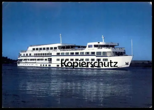 ÄLTERE POSTKARTE MS NEPTUNE MS TRITON LUXUSSCHIFF NIL ÄGYPTEN egypt Schiff Motorschiff ship postcard Ansichtskarte