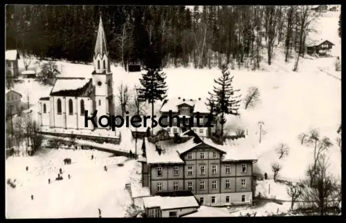 ALTE POSTKARTE KRKONOSE JANSKE LAZNE ZOTAVOVNA ROH BRIGADA Ceska Tschechische Repubilk Ansichtskarte postcard cpa AK