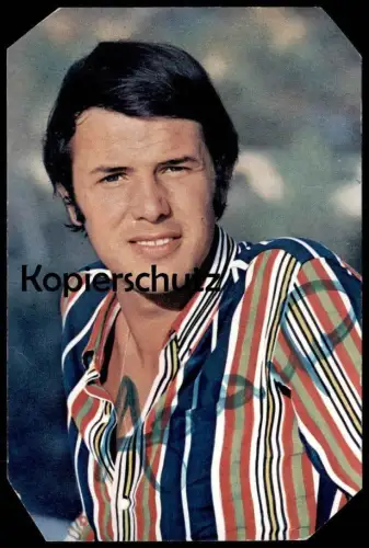 ÄLTERE POSTKARTE SALVATORE ADAMO AUTOGRAMM autograph musician Musiker Ansichtskarte postcard cpa