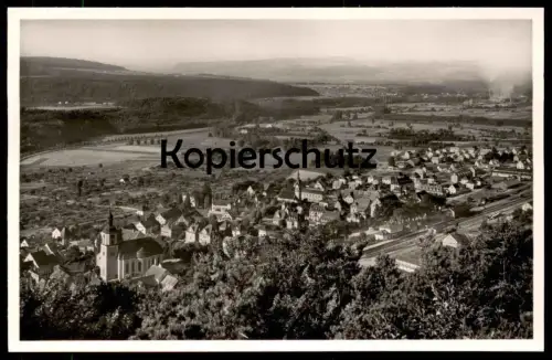 ALTE POSTKARTE TIENGEN OBERRHEIN PANORAMA TOTALANSICHT GESAMTANSICHT Total Waldshut-Tiengen postcard cpa Ansichtskarte