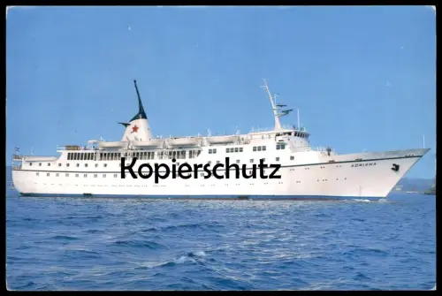 ÄLTERE POSTKARTE M/S ADRIANA MS MOTORSCHIFF FÄHRE Schiff ship Ansichtskarte postcard cpa AK