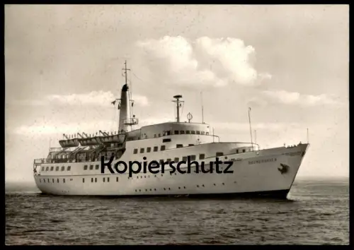 ÄLTERE POSTKARTE DOPPELSCHRAUBEN-MOTORSCHIFF MS BREMERHAVEN Schiff ship postcard cpa AK Ansichtskarte