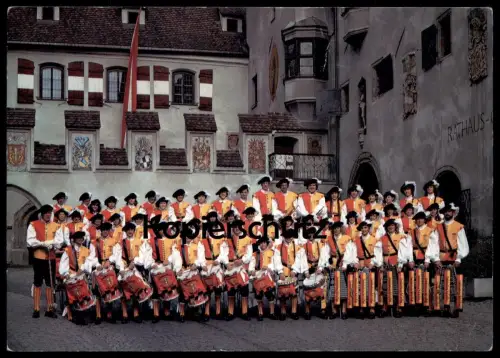 ÄLTERE POSTKARTE HALL IN TIROL LANDSKNECHTSZUG LANDSKNECHT TRACHT TRADITION traditional Austria postcard Ansichtskarte
