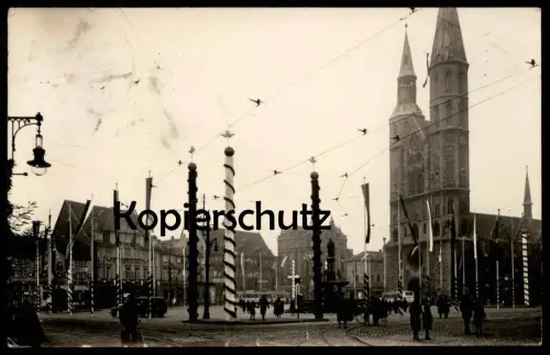 ALTE POSTKARTE BRAUNSCHWEIG FESTSCHMUCK GRÜSSE VOM VERBANDSTAG 1933 Ansichtskarte AK cpa postcard