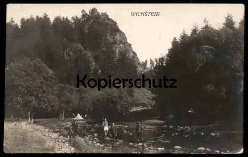 ALTE POSTKARTE WICHSTEIN VILDSTEJN WILDSTEIN SEC Verlag Linharta Bestvina ceska republika czech republic postcard AK cpa