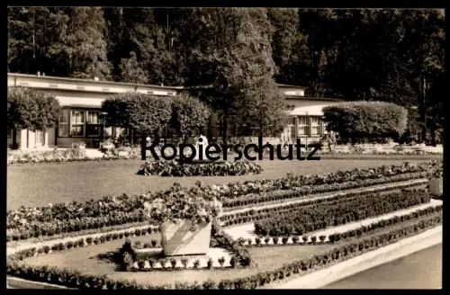 ÄLTERE POSTKARTE BAD ELSTER HO-BADECAFÉ AM BADEPLATZ 1961 Café Ansichtskarte AK cpa postcard