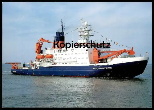 ÄLTERE POSTKARTE POLARSTERN EXPEDITIONSSCHIFF Schiff Expedition Polarforschung ship postcard Ansichtskarte cpa AK
