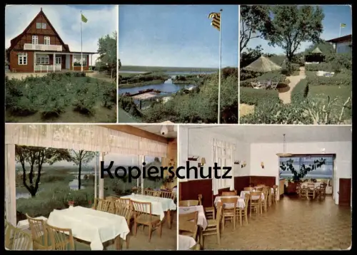 ÄLTERE POSTKARTE LAUENBURG HOTEL UND RESTAURANT ZUM HALBMOND FR. STAHLBOCK Ansichtskarte AK postcard cpa