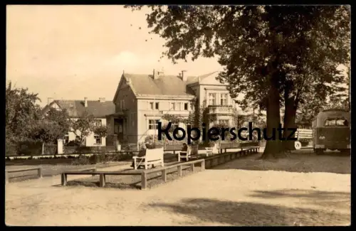ÄLTERE POSTKARTE TETEROW LANDWIRTSCHAFTLICHE FACHSCHULE SCHULE MECKLENBURG-VORPOMMERN postcard cpa AK