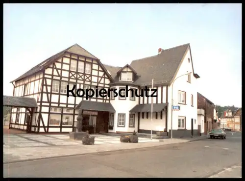 ÄLTERE POSTKARTE BAD BODENDORF VOLKSBANK HAUPTSTRASSE BANK SINZIG Ansichtskarte AK postcard cpa