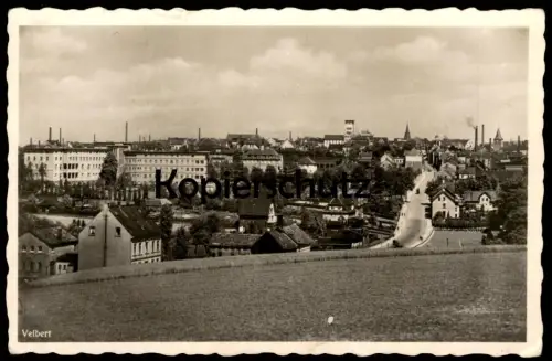 ÄLTERE POSTKARTE VELBERT PANORAMA 1949 GESAMTANSICHT Totalansicht Ansichtskarte AK cpa postcard