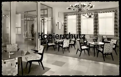 ÄLTERE POSTKARTE GLADENBACH HAUS BLANKENSTEIN SCHULUNGS- UND ERHOLUNGSHEIM HESSEN cpa postcard Ansichtskarte AK